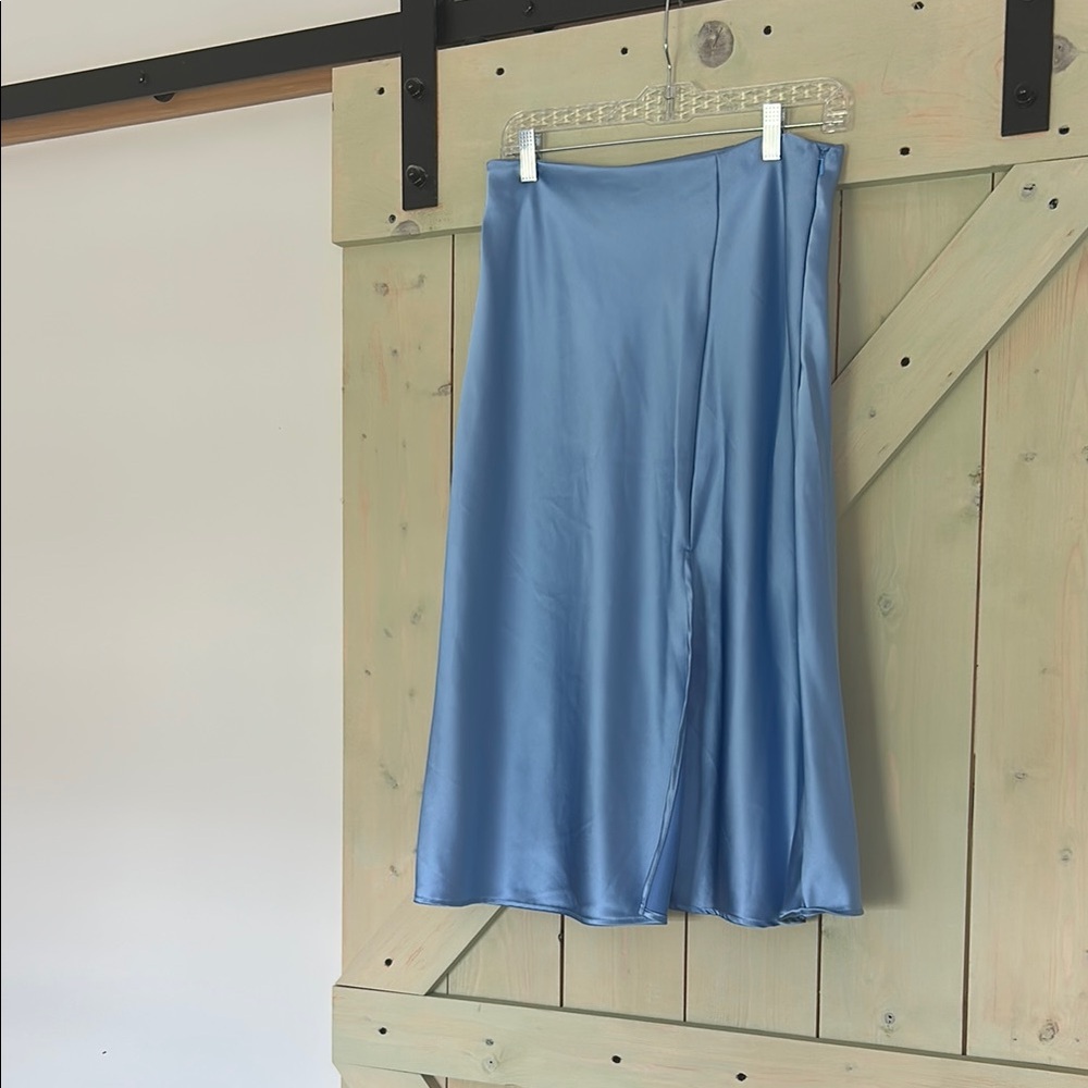 Altar'd State Blue Midi Skirt Resort Wear